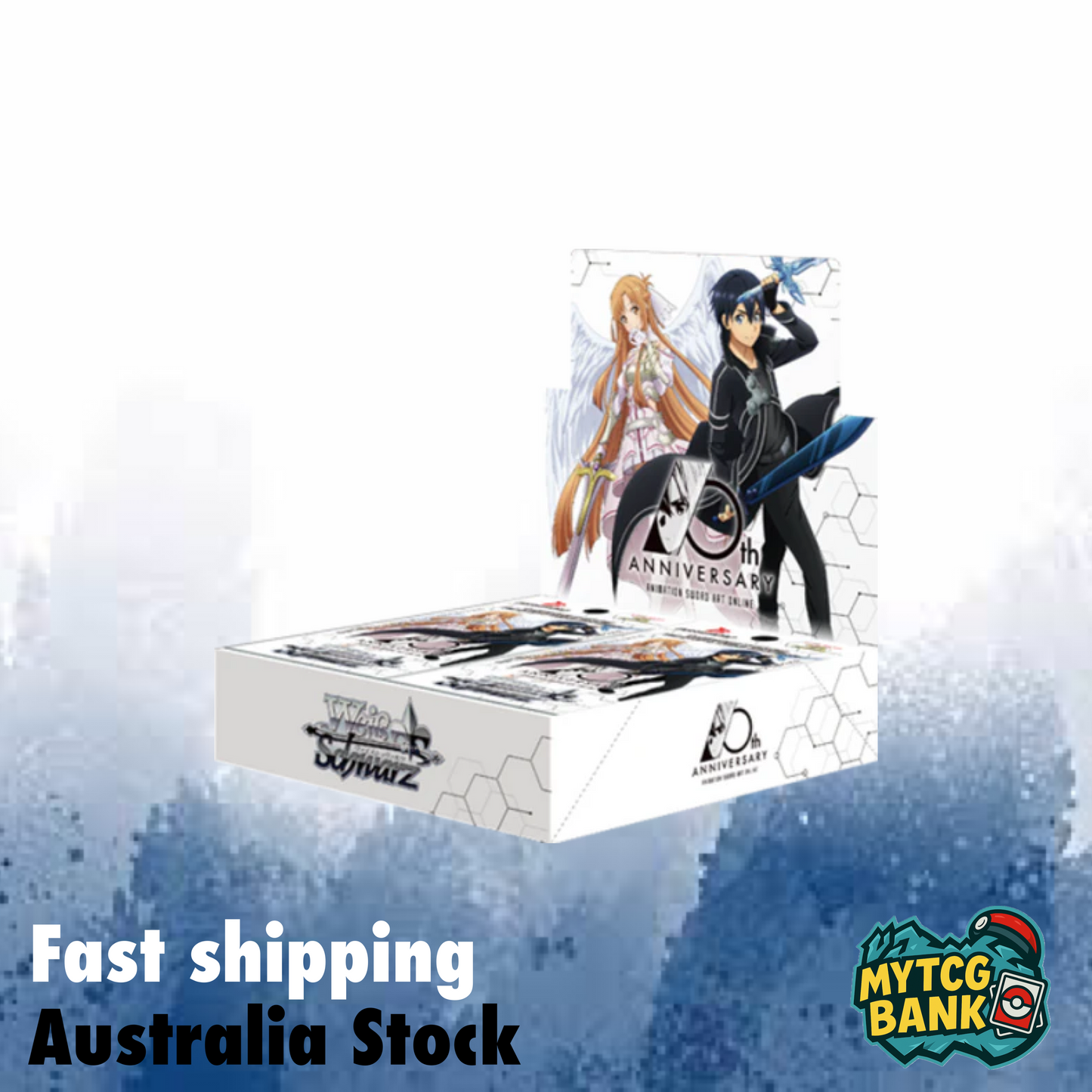 Sword Art Online 10th Anniversary, Weiss Schwarz Japanese Booster Box: Brand New & Sealed
