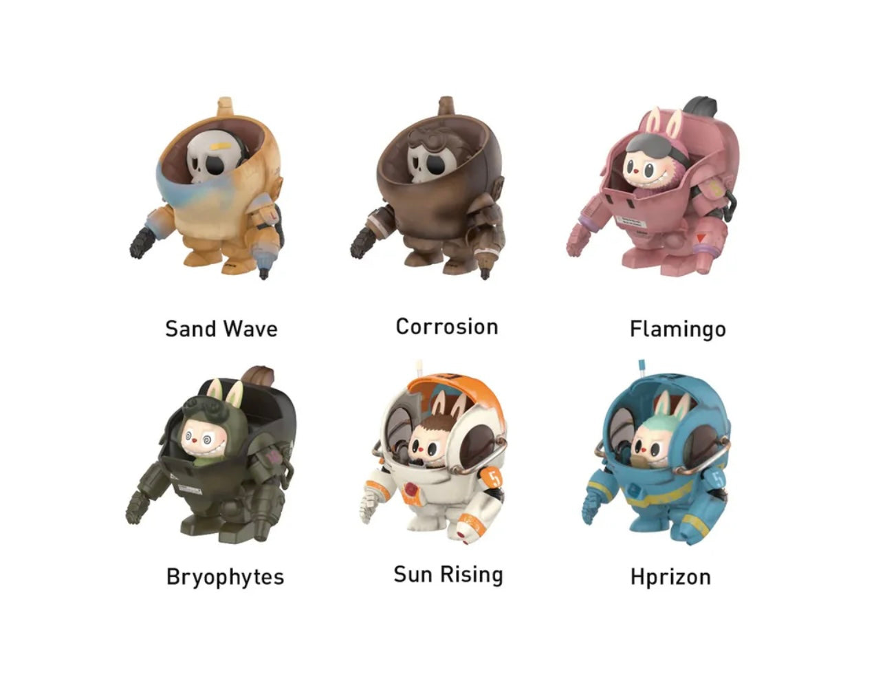 POP MART THE MONSTERS × Kow Yokoyama Ma.K. Series Blind Box Collectible Figures (FULL SET)