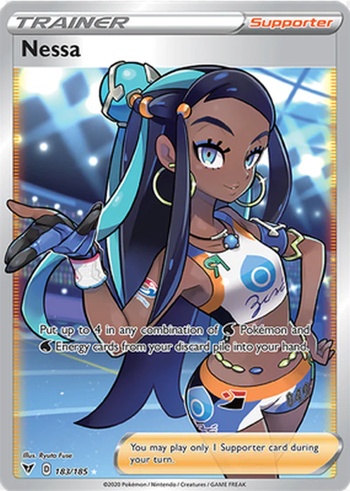 Nessa Full Art - Vivid Voltage - Near Mint