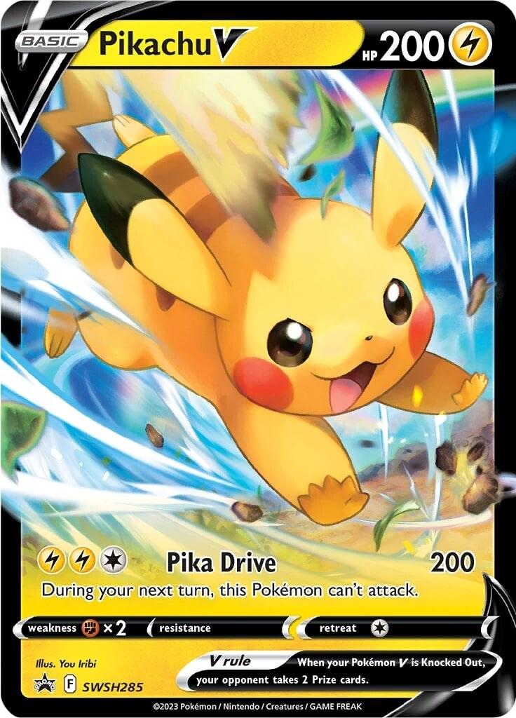 Pikachu V - Crown Zenith Promo- Near Mint