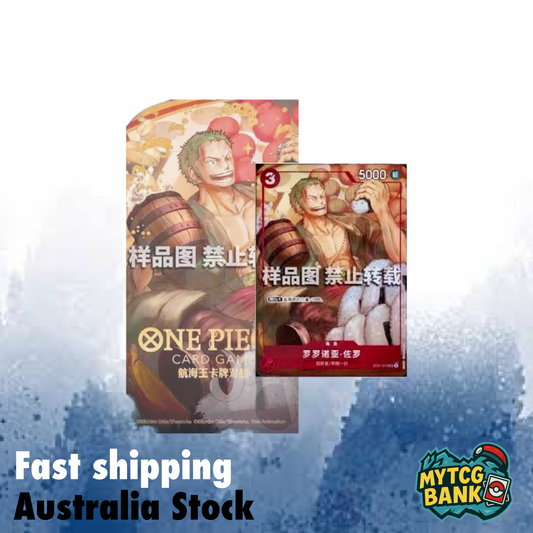 One Piece TCG: Chinese New Year Exclusive Promo Zoro. Brand New & Sealed