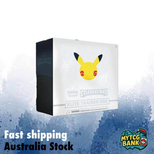 Pokémon TCG: Celebrations 25th Anniversary Elite Trainer Box (English, Sealed, Limited Edition)
