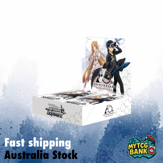 Sword Art Online 10th Anniversary, Weiss Schwarz Japanese Booster Box: Brand New & Sealed