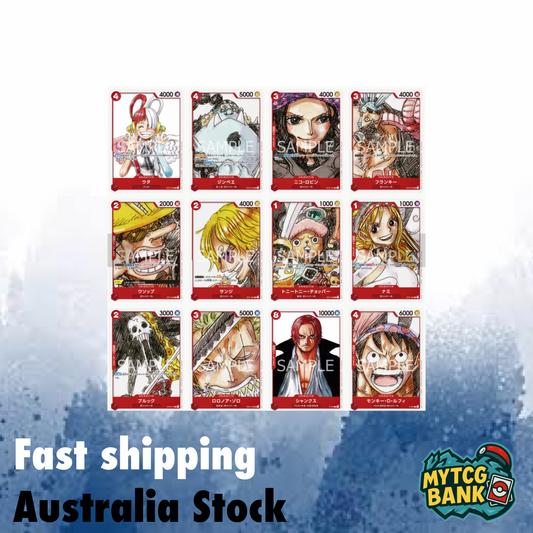 One Piece TCG: Film Red Finale Set Movie Promo Pack - Japanese, Brand New Sealed