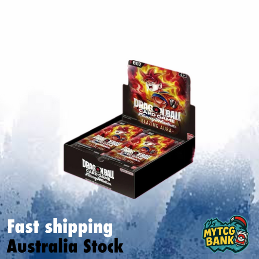 Dragon Ball Super TCG – Fusion World: Blazing Aura Booster Box (English Edition, FB02)  Brand New Sealed
