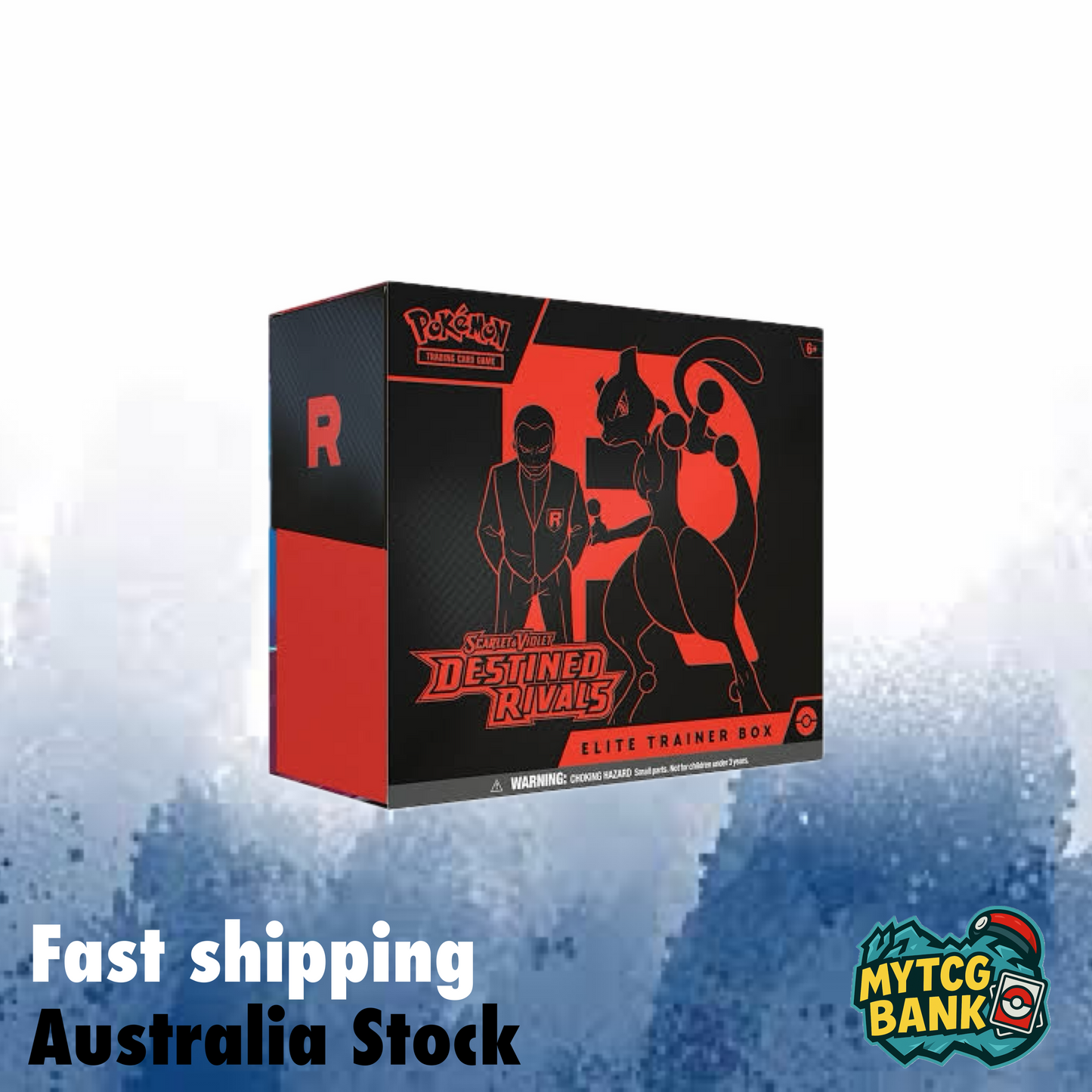 Pokémon TCG: Destined Rivals Elite Trainer Box – Factory Sealed ETB (10 Booster Packs + Promo)