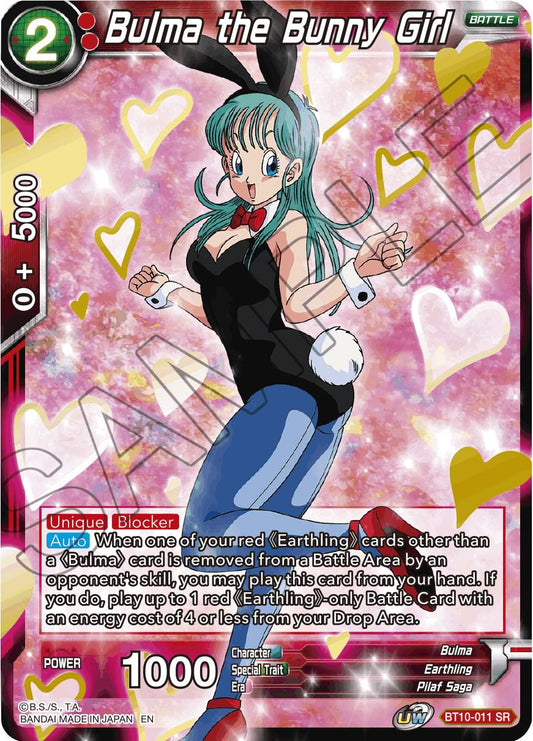 Bulma the Bunny Girl BT10-011 SR Foil - Mint
