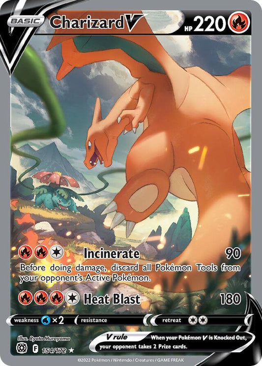 Charizard V  Alternate Art - Brilliant Stars - Mint