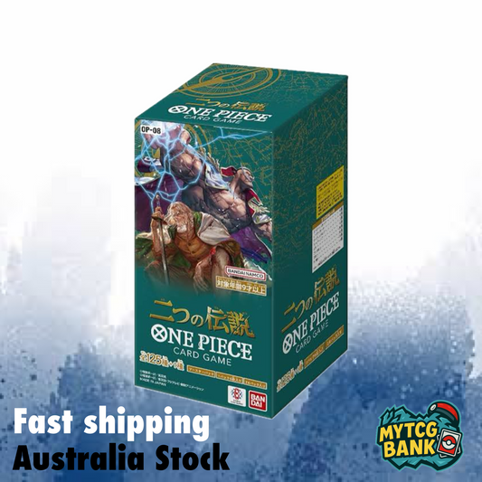 One Piece TCG: Two Legends OP‑08 Japanese Booster Box (Factory-Sealed, 24 Packs)