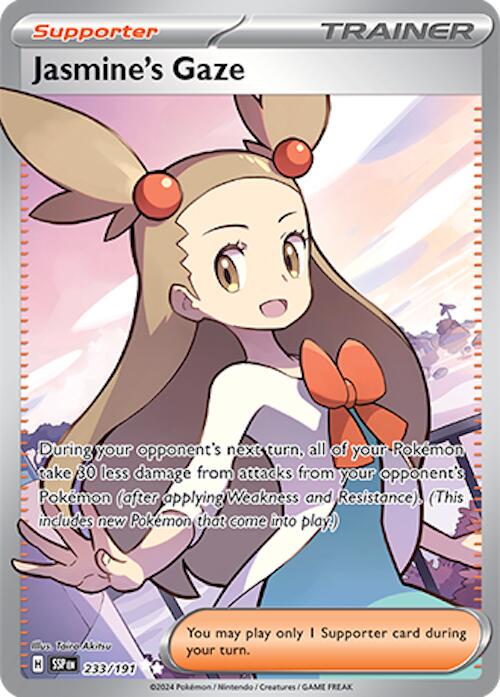 Jasmine's Gaze Full Art - Surging Sparks - Near Mint