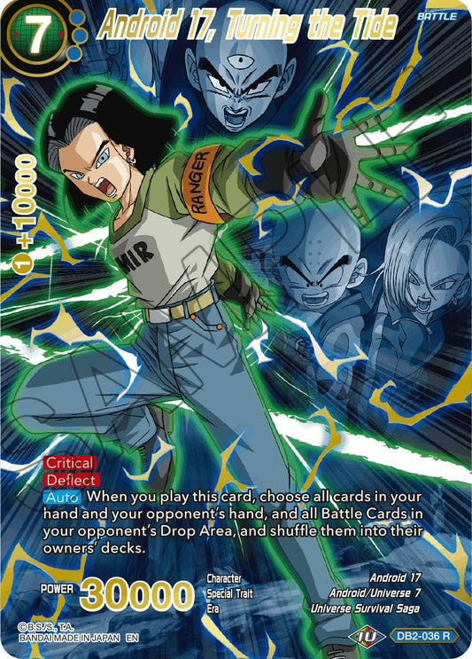 Android 17, turning the Tide, Special Anniversary Set Foil - Mint