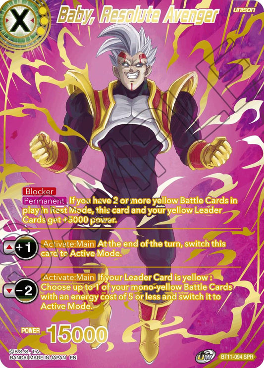 Baby, Resolute Avenger BT11094 SPR Foil - Mint