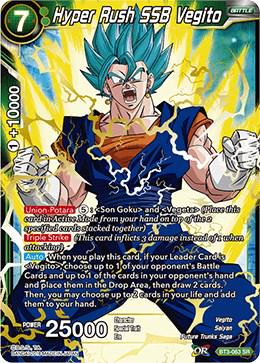 Hyper Rush SSB Vegito BT13-063 SR Foil - Mint