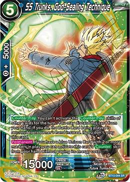SS Trunks, God-Sealing Technique BT10-044 SR Foil - Mint
